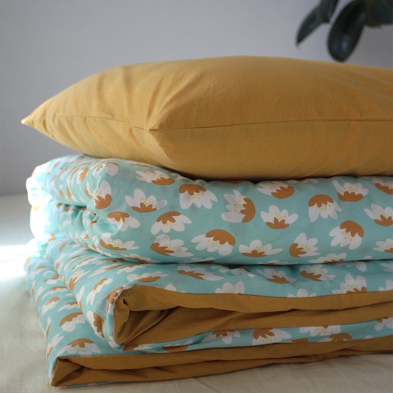 Made in korea Cotton bedding set, 被套組  Single bed package - 寢具/床包 - 棉．麻 多色
