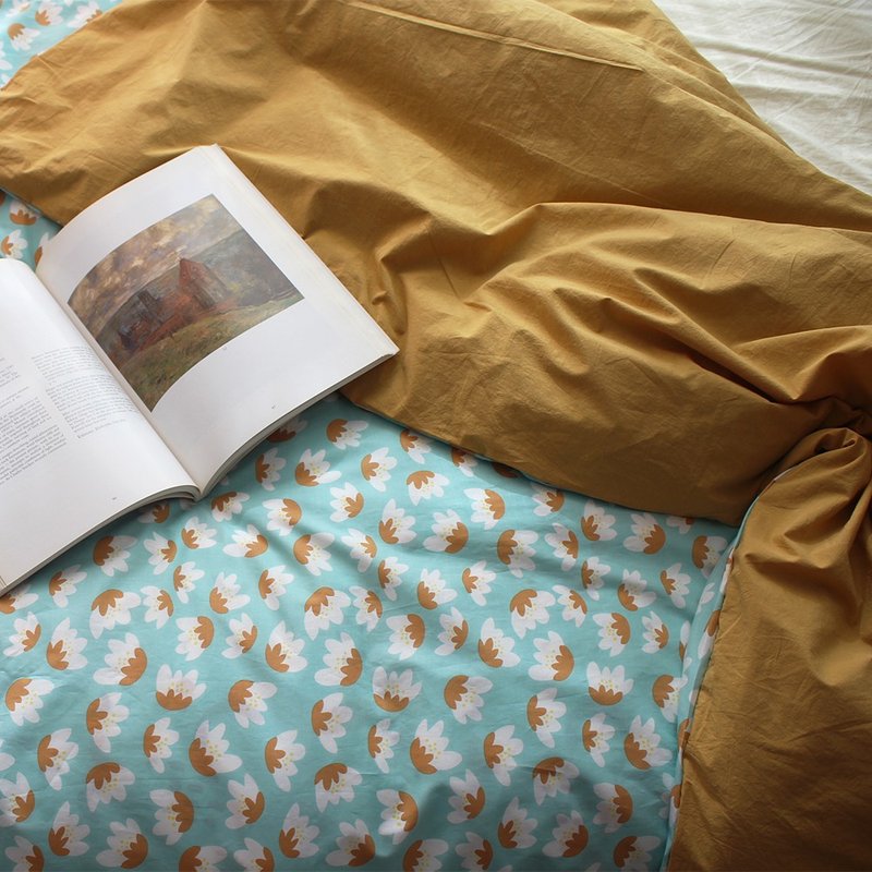 Cotton bedding set, 被套組  Single bed package, ・ベビー 子供 duvet cover, Made in korea - 寢具/床包 - 棉．麻 多色