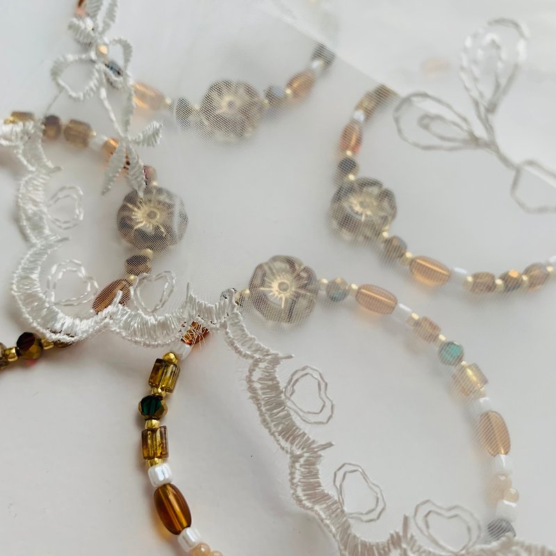 antique amber - Bracelets - Glass 