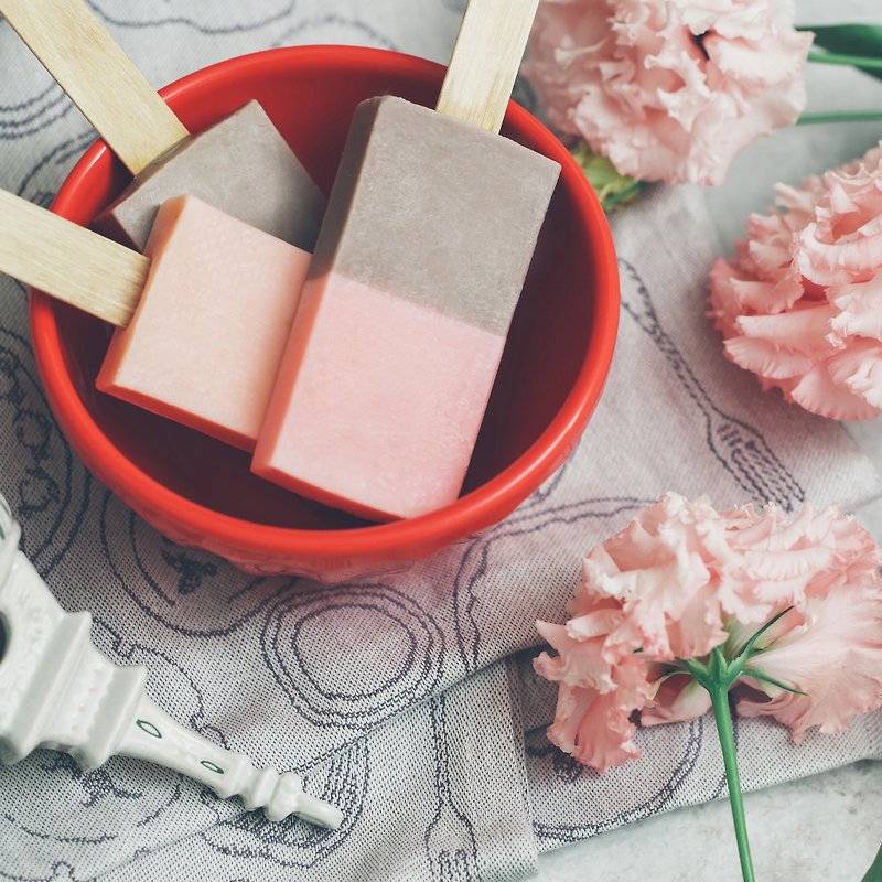 Optional buy 4 get 6- 沁 快乐 happy popsicle soap series - ครีมอาบน้ำ - พืช/ดอกไม้ หลากหลายสี