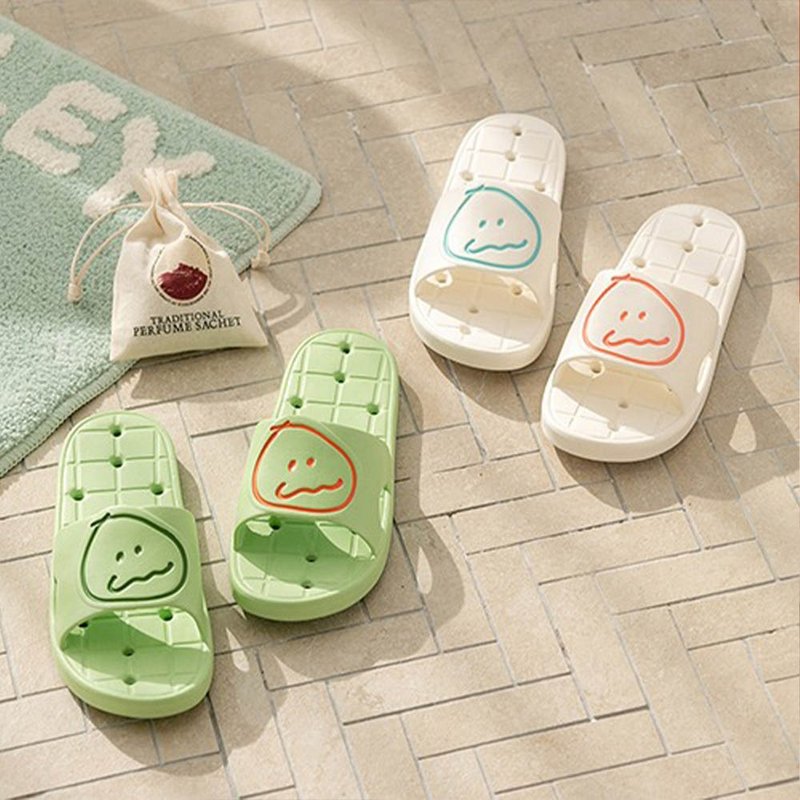 Romane Brunch Brother Circulo Bathroom Slippers - Slippers - Silicone 