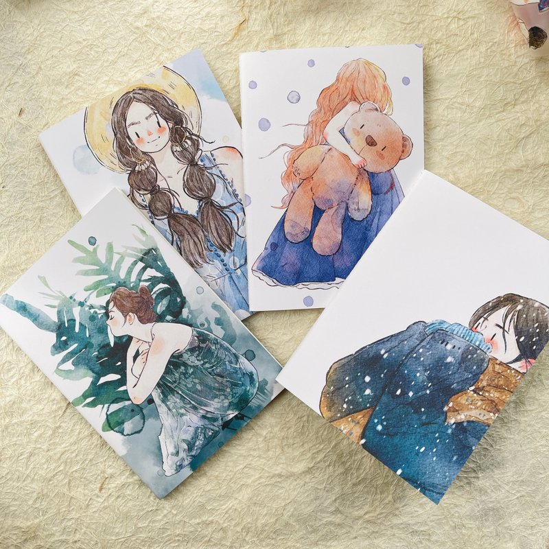 【2026 Limited Edition】Ding Ding Girls B6 Notebook - Portable Travel Journal - Notebooks & Journals - Paper Multicolor