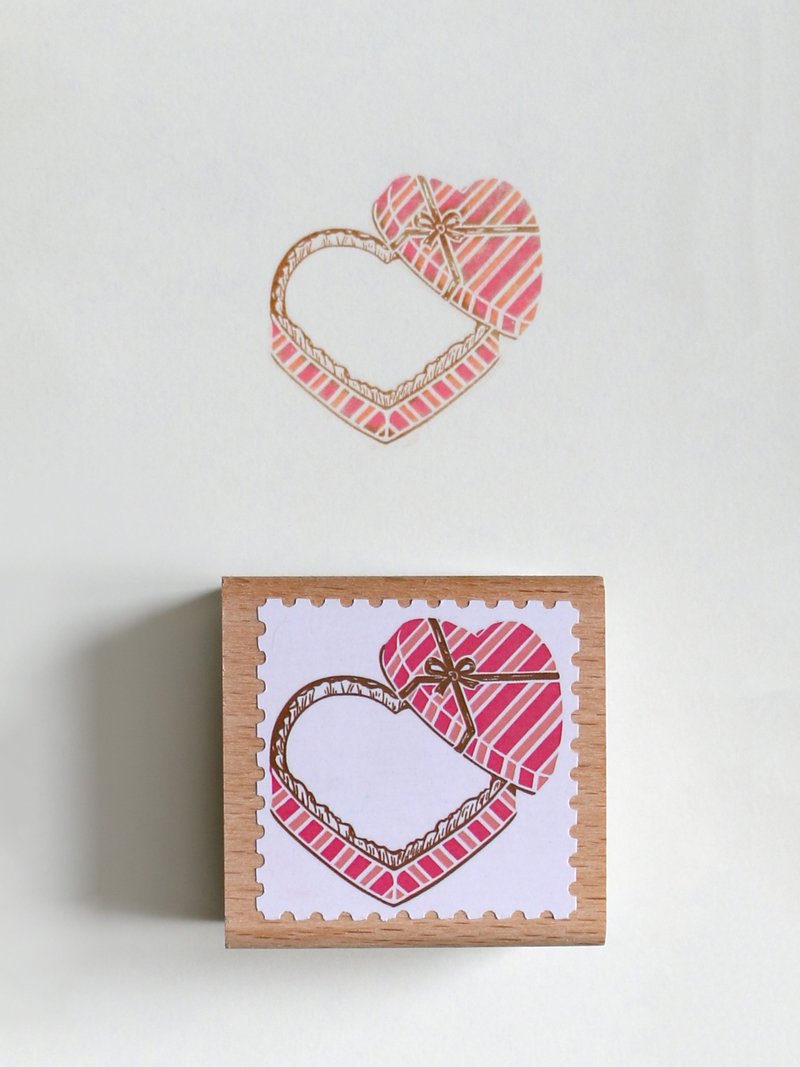 Dessert Box Original Customizable Color Stamp Made by Taiyopine Fine Color, Japan - Stamps & Stamp Pads - Wood 