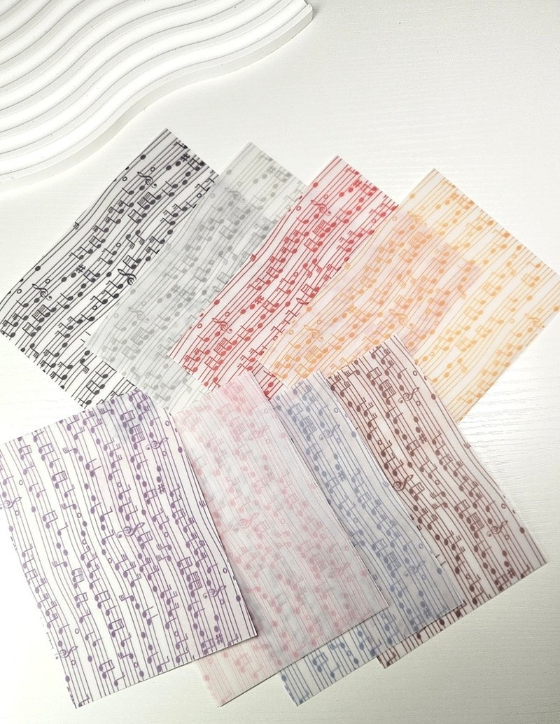 Melody Paper Tracing Paper - 便條紙/便利貼 - 紙 多色