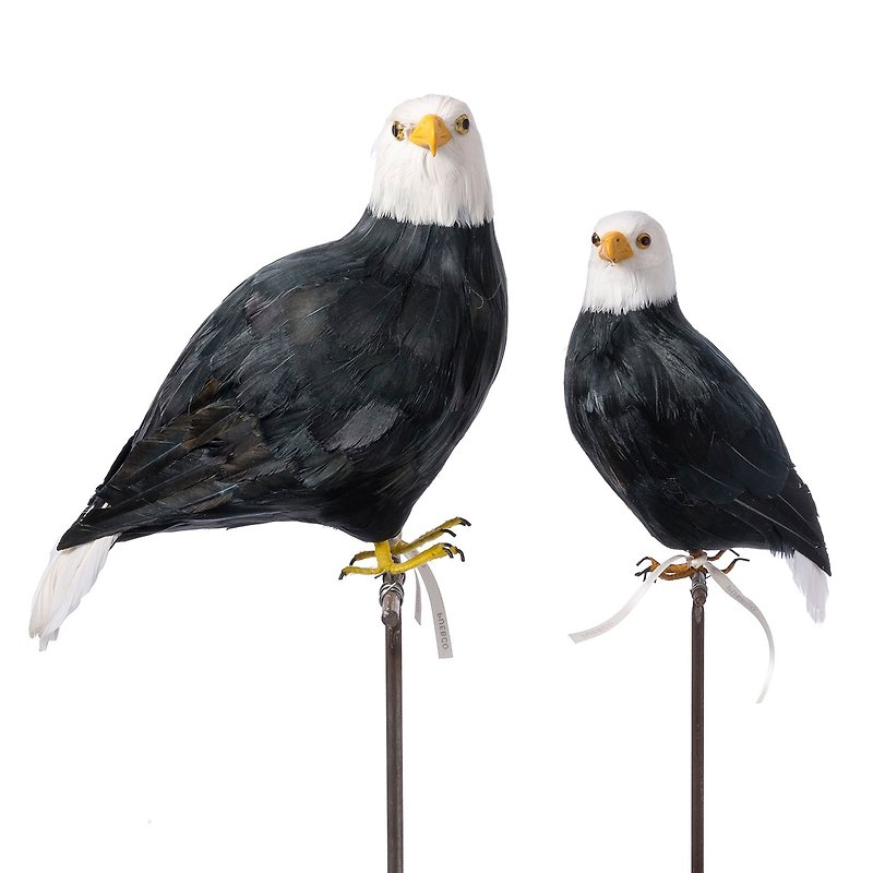 Discontinued decision!!! Hawk 120 S / 119 L hand made animal styling eagle - Stuffed Dolls & Figurines - Other Materials Black