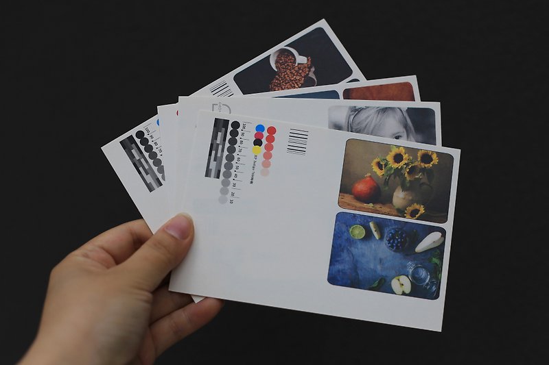 Postcard card / drawing design, 300g thick special paper high-definition printing / characters, scenery, etc. - Cards & Postcards - Paper 