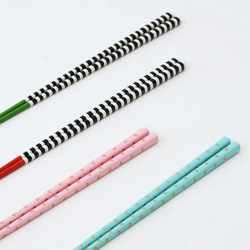 Coloured Pop Chopsticks 23cm Natural Wood Cutlery Light Gift Present Japan