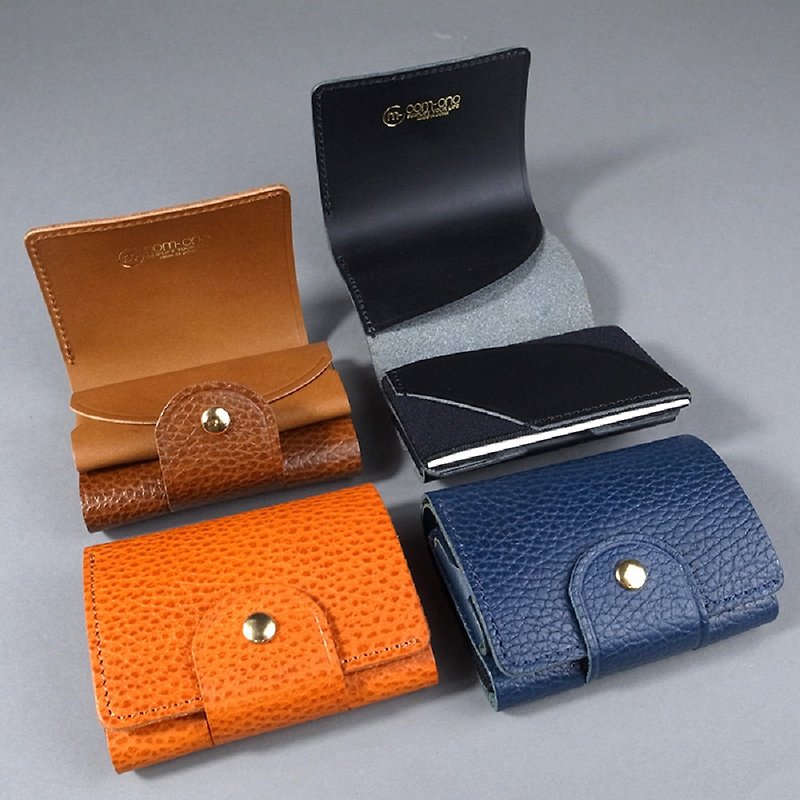 Ultra-small size tri-fold mini wallet that can store bills without folding them - กระเป๋าสตางค์ - หนังแท้ 