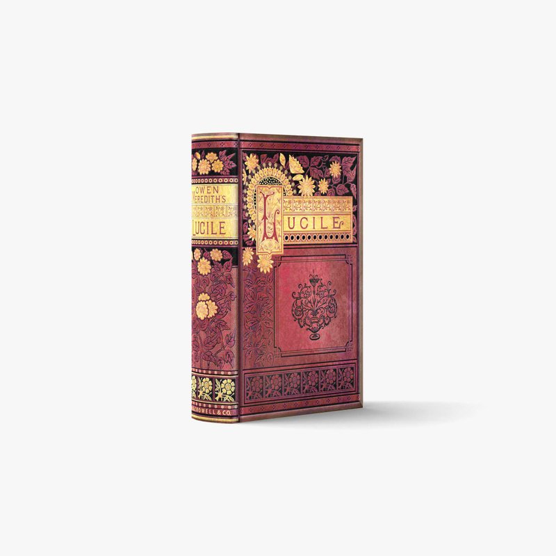 フェイクブックボックス / POEMS I -LUCILE-A【XS / 1 book】 | 3D ペーパークラフト, PDF テンプレート - 圖文模板設計 - 其他材質 