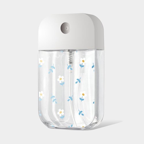 PIXO.STYLE 小白花 酒精瓶 防疫用品 收納罐 分裝瓶 卡片式 PU004