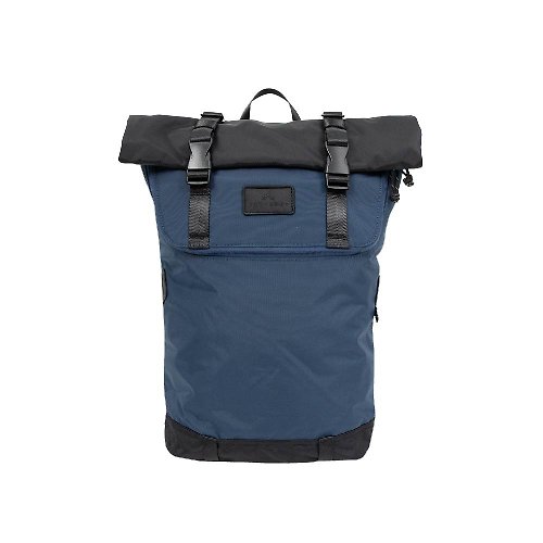 DOUGHNUT - 來自香港的包包設計品牌 【 DOUGHNUT 】CHRISTOPHER GW 特大容量15吋後背包 旅行 / 黑X藍