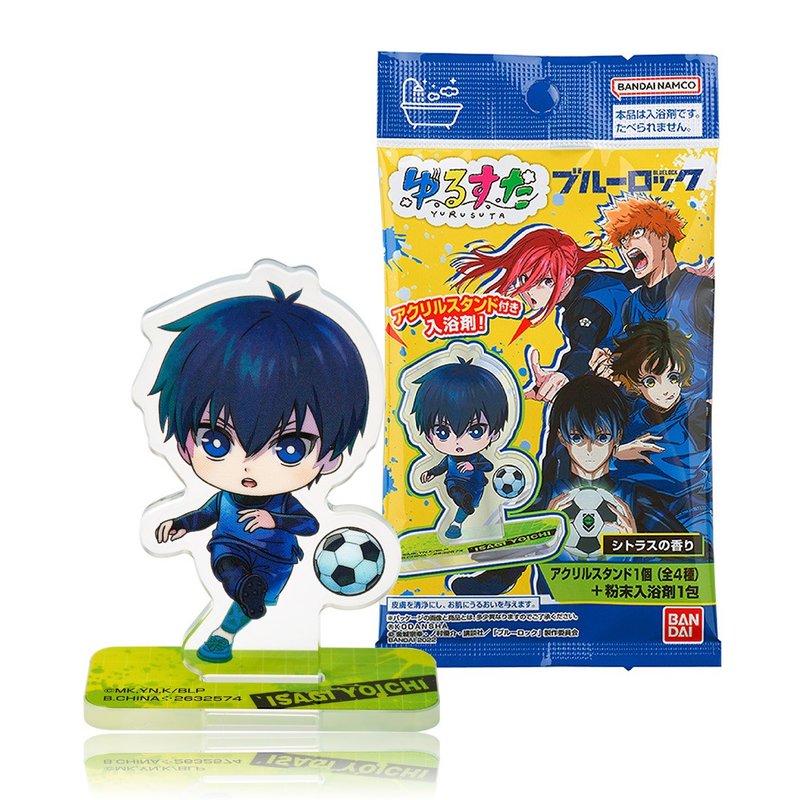 Blue prison bath agent (with plastic stand) (limited) - Stuffed Dolls & Figurines - Other Materials 