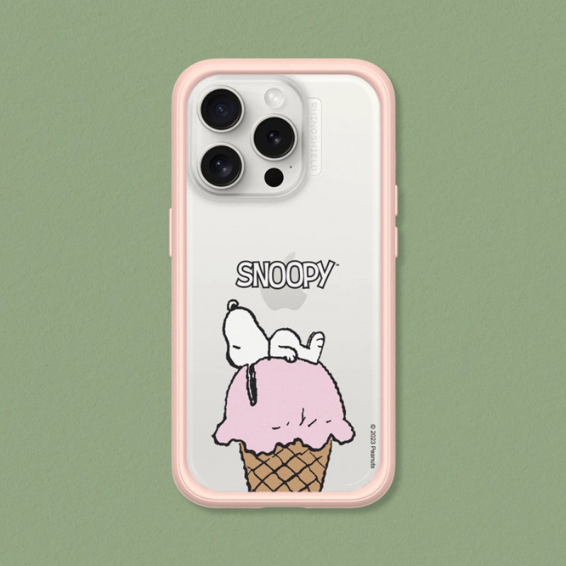 Mod NX邊框背蓋手機殼∣Snoopy史努比/冰淇淋甜筒 for iPhone - 手機配件 - 塑膠 多色