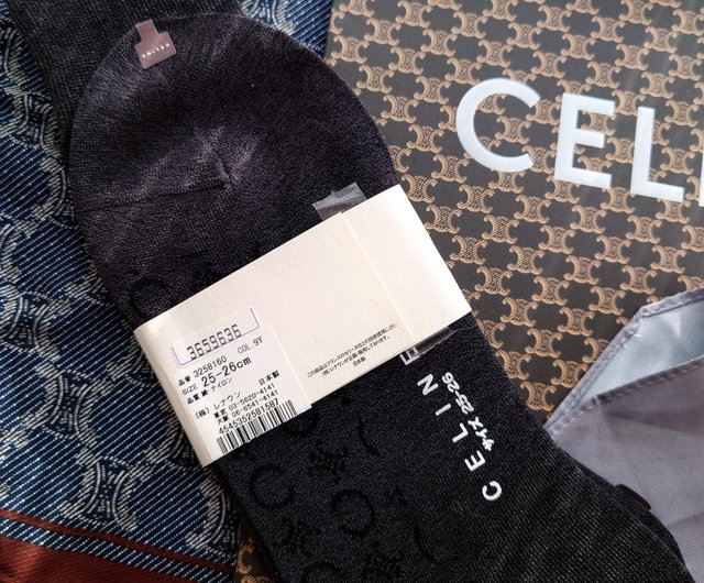新品未使用 タグ付き CELINE 凱旋門刺繍 オールドフラワー