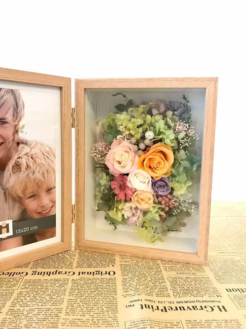 Valentine's Day gift / not flower frame / spring romantic - Picture Frames - Plants & Flowers Khaki