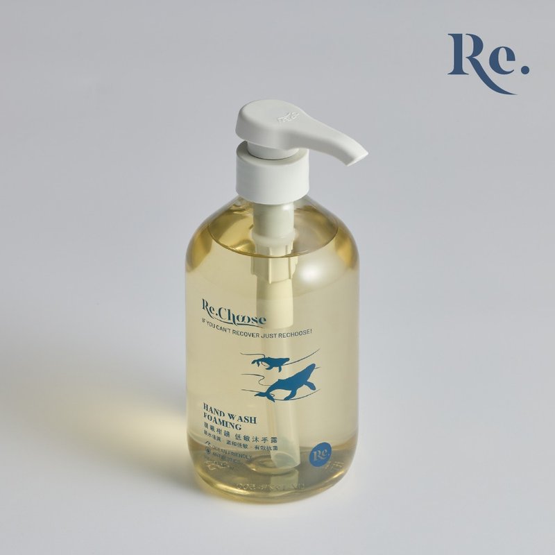 [Ocean Friendly] Hypoallergenic Hand Gel - Citrus Fragrance (500ml)*2 pieces (in cooperation with the Chinese Cetacean and Dolphin Association) - Soap - Other Materials Transparent