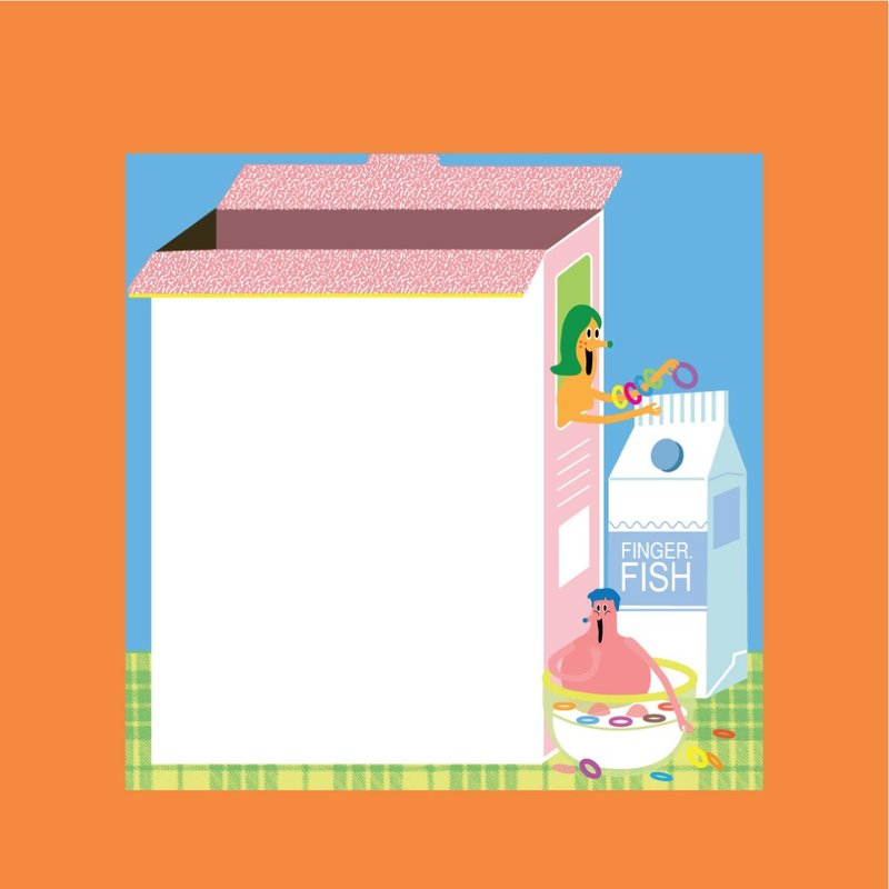 note pad memo - 便條紙/便利貼 - 紙 多色