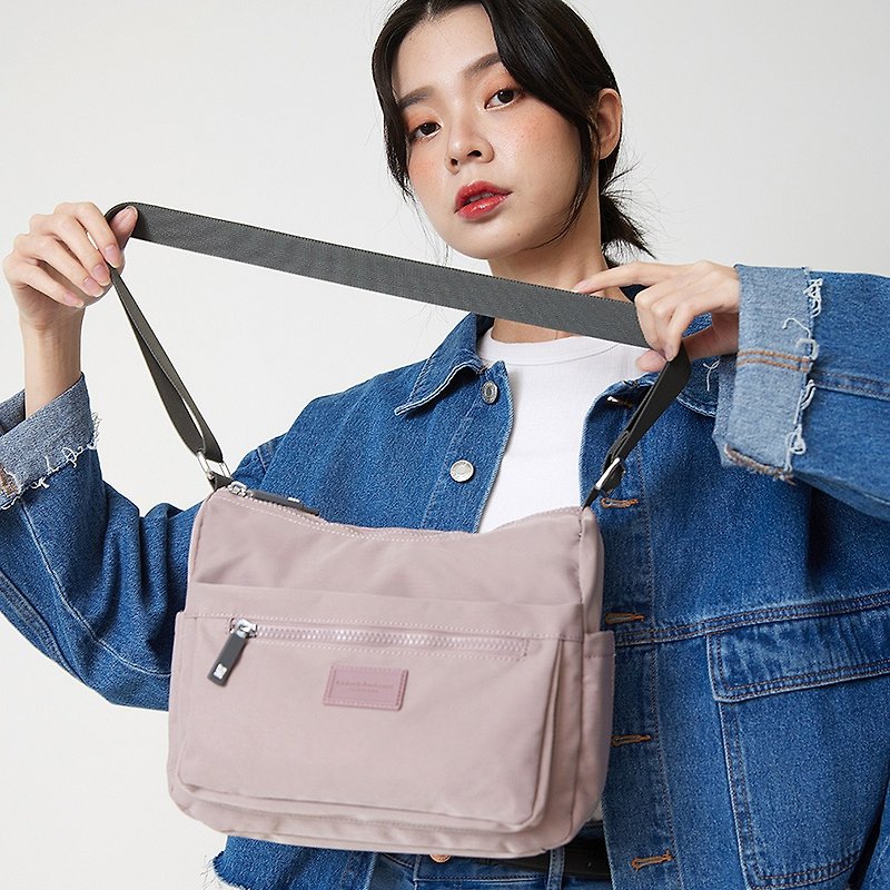 [Kim Anderson] Sweet Journey Boat Shape Casual Side Bag - Purple - Messenger Bags & Sling Bags - Nylon Purple