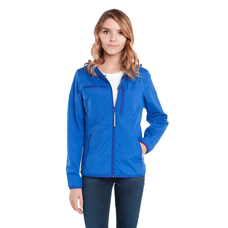 BAUBAX WINDBREAKER 多功能防風型外套(女)-藍 - 外套/大衣 - 其他材質 藍色
