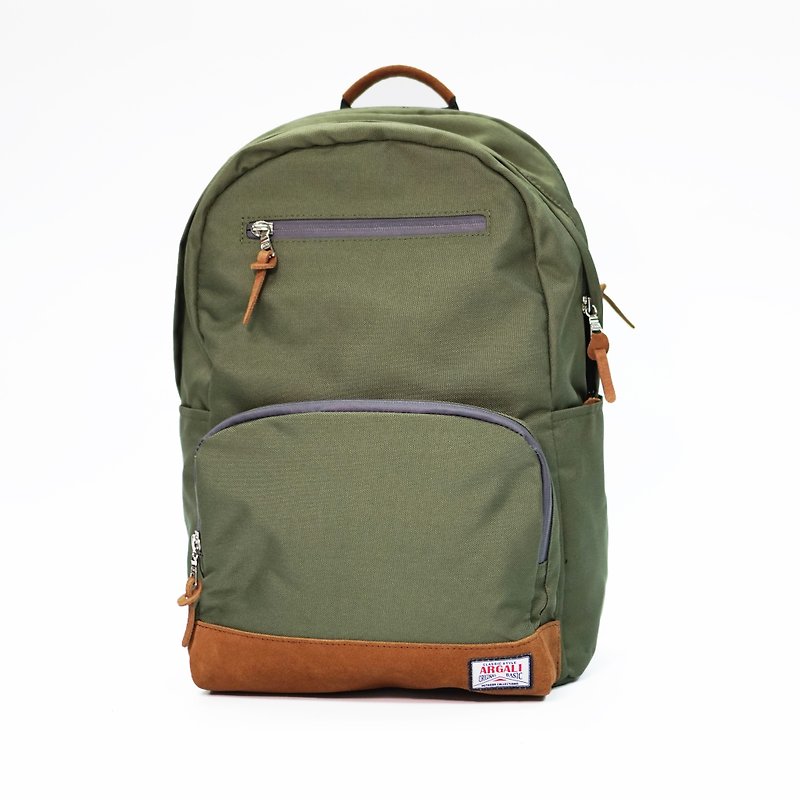 Argali Fossa Backpack TEA GREEN - กระเป๋าเป้สะพายหลัง - วัสดุอื่นๆ สีเขียว