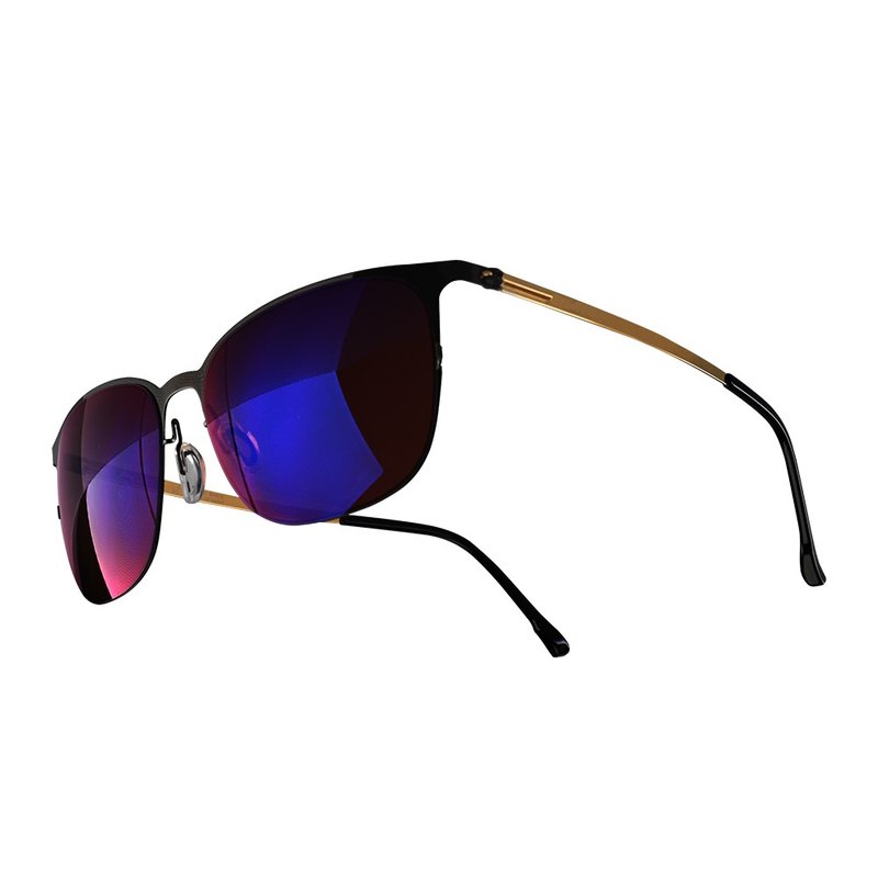 PHOTOPLY HPX Thin Steel Sunglasses Sunglasses Sunglasses Anti-Infrared Anti-UV - แว่นกันแดด - สแตนเลส 