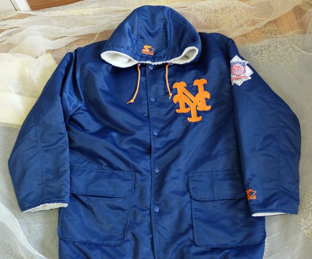 Vintage Starter x New York Mets Coat Jacket - Shop