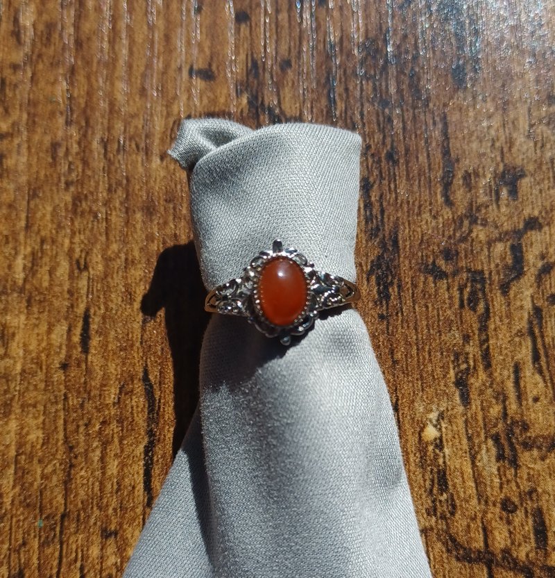 Carnelian ring - General Rings - Crystal 