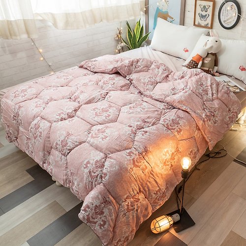 annahome棉床本舖 頂級羽絲絨保暖被 雙人6尺*7尺 三色可選 保暖恆溫性佳