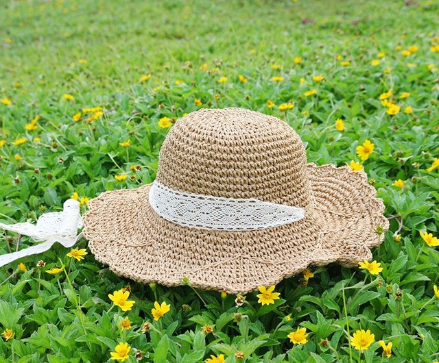 Unni Ruof Elegant Straw Hat-Hand-woven Sun Hat Hat Climbing Hat Sun  Protection S - Shop sunrainlike Hats & Caps - Pinkoi