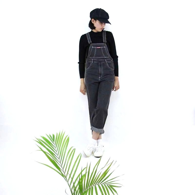 │ │ priceless knew tannins gray suspenders VINTAGE / MOD'S - Overalls & Jumpsuits - Other Materials 