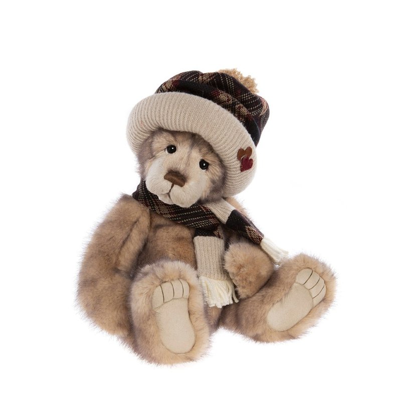 Comfort Cuddles 手工製作精緻動物玩偶 Bear 泰迪熊 熊 - 公仔/玩偶 - 聚酯纖維 金色