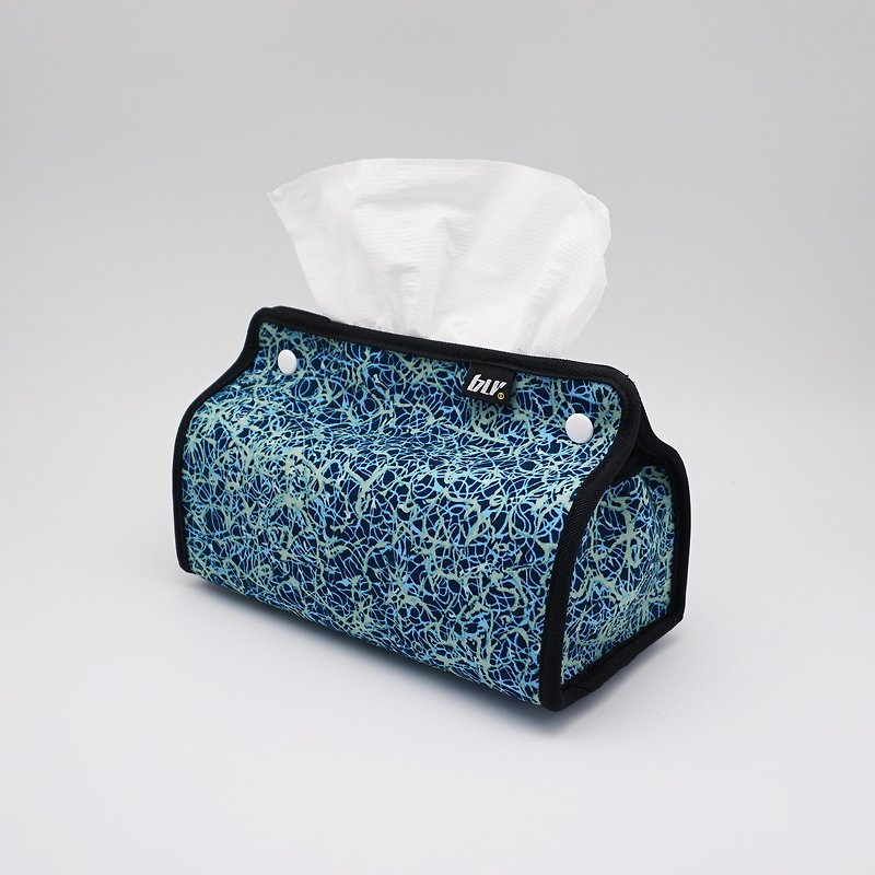 BLR 紙巾套 面紙套 MZ03 - 擺飾/家飾品 - 聚酯纖維 藍色