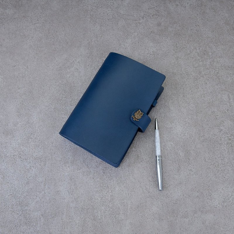 A6 Genuine Leather Binder Notebook - Notebooks & Journals - Genuine Leather Multicolor