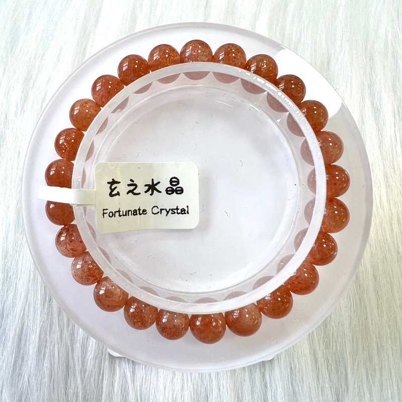 金太陽手串 | 水晶 | 水晶手串 | 水晶手鏈 | 水晶手鍊 - 手鍊/手環 - 水晶 橘色