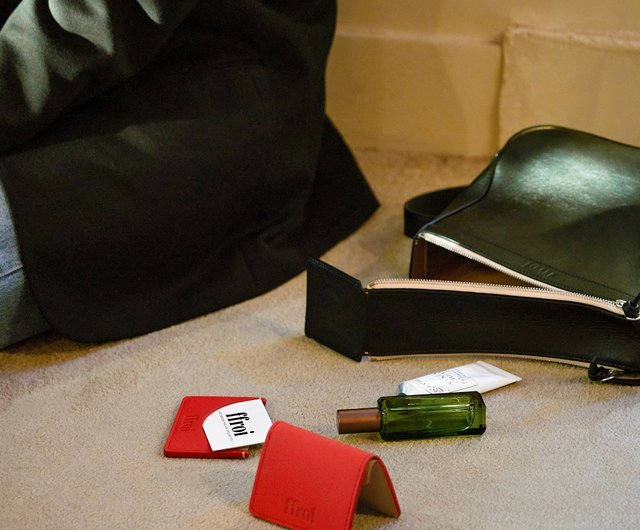 ilot folding wallet_red / card holder / 4 color - Shop ffroi ilot folding wallet_red / card holder / 4 color - Shop ffroi