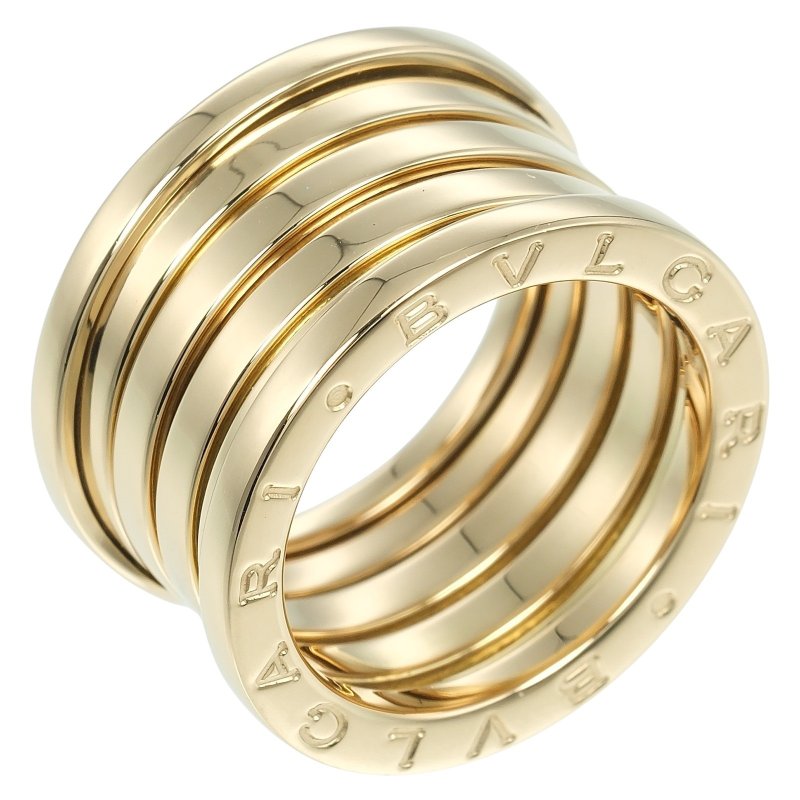 【日本直送】ブルガリ B.ZERO1 5バンド 10.5号 リング 指輪 ビーゼロワン K18YG イエローゴールド 約11.1g【中古】Aランク - リング・指輪 - 貴金属 ゴールド
