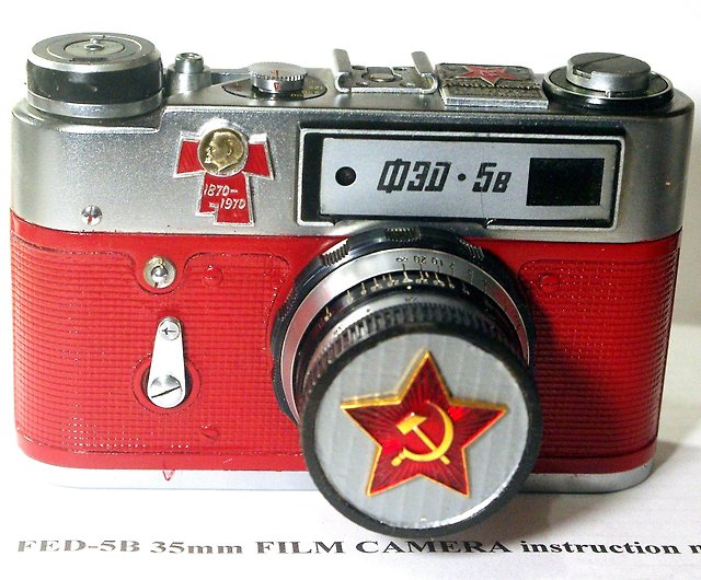 RED ARMY CAMERA RED AMBUSH Fed5B ケース入り カメラ フィルムカメラ