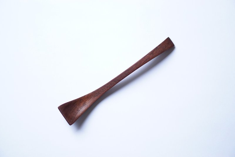 Wooden Ice cream Spoon, Walnut - Cutlery & Flatware - Wood 