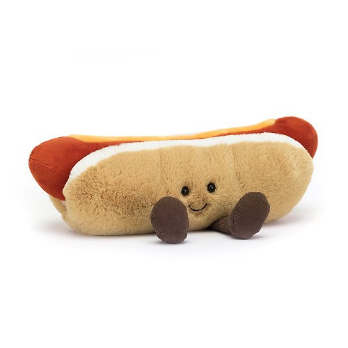 Jellycat Amuseable Hot Dog 趣味熱狗/美味熱狗 25x11cm