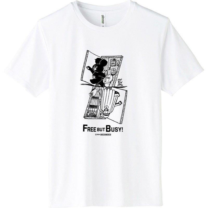 Door to door T-shirt - Women's T-Shirts - Polyester White