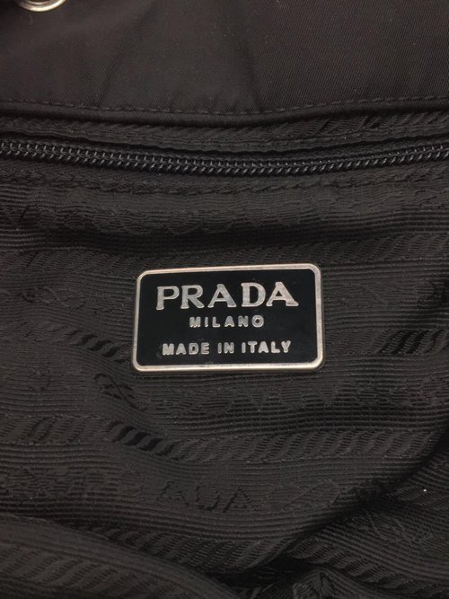 Japanese second-hand Vintage PRADA black nylon backpack - Shop RARE TO GO  Backpacks - Pinkoi