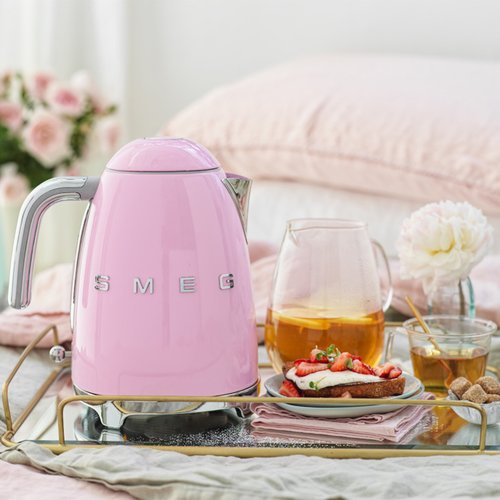 SMEG 電気ケトル　ピンク　高級キッチン家電　イタリア製 SMEG】イタリア大容量1.7L電気ケトルピンク - ショップ SMEG