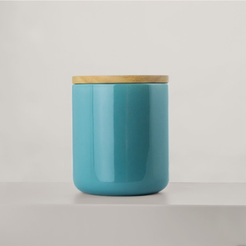 Horchill Provence Sealed Jar Lake Water Blue - Other - Porcelain Blue