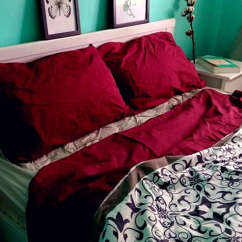 The Day that Spring light Shine_100% organic cotton bedding set_Twin  - Bedding - Cotton & Hemp Multicolor
