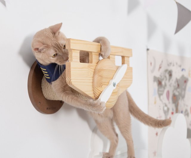 【新品・未開封】MYZOO PLANE 壁付けタイプ猫用爪とぎ 壁付けタイプ猫用爪とぎ】MYZOO-PLANE - ショップ MYZOO 猫用トイレ