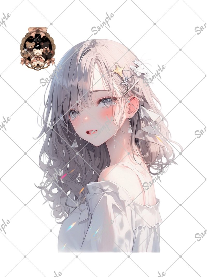 オリジナル人物ステッカー - 貼紙 - 紙 