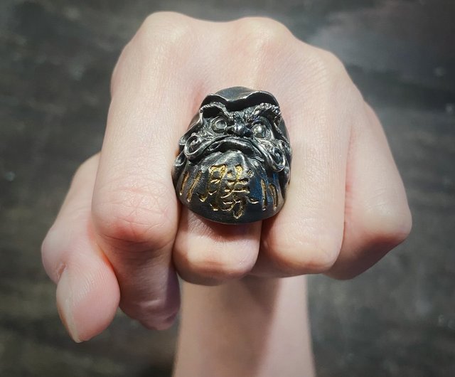 DARUMA RING | Mascot Collection | DARUMA RING (L) - Shop