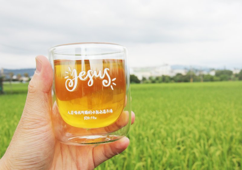Jesus-雙層耐熱玻璃杯 - 其他杯子 - 玻璃 透明