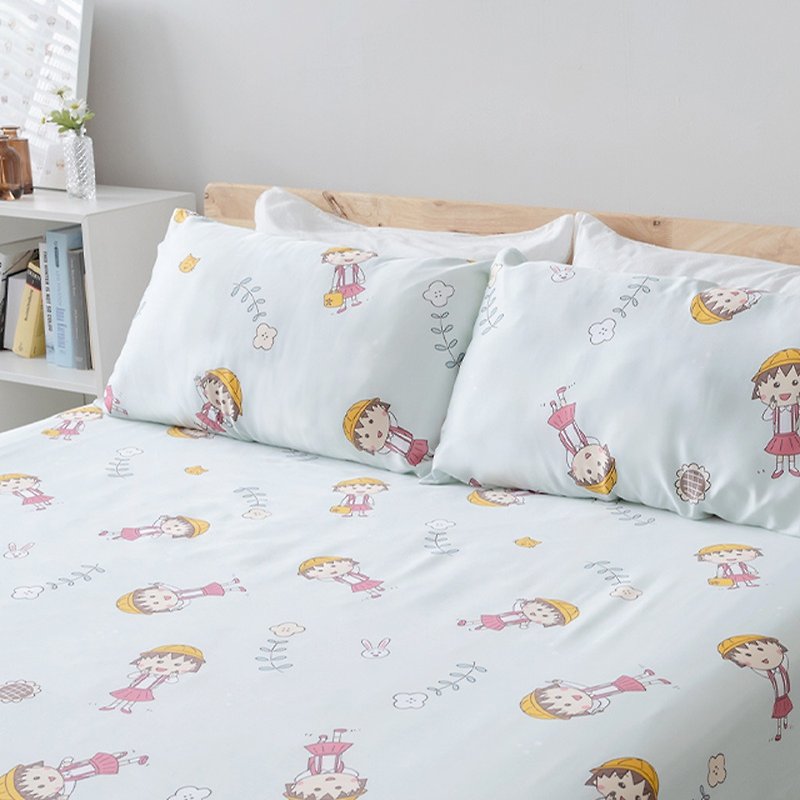 Cherry Maruko 100% Tencel Bed Pack Pillowcase Set Flowers Blossoming-Single/Double/Extended/Extra Large - Bedding - Other Materials Multicolor
