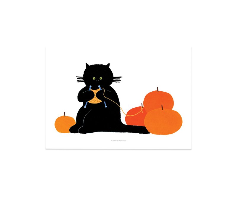 Woolly Cat card (A5/A6) - 卡片/明信片 - 紙 